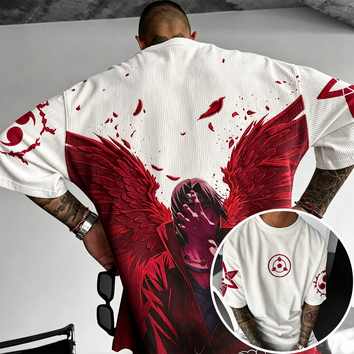 Naruto Vintage Corduroy T-Shirt