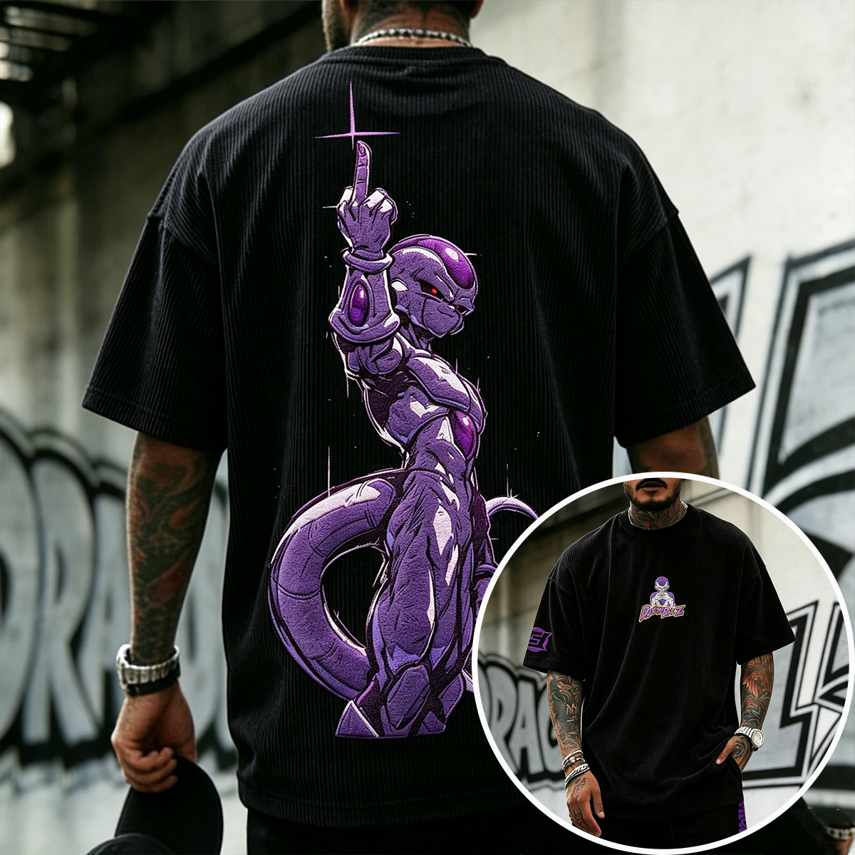 Dragon Ball Vintage Corduroy T-Shirt