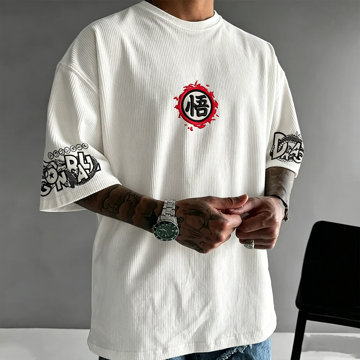 Dragon Ball Vintage Corduroy T-Shirt