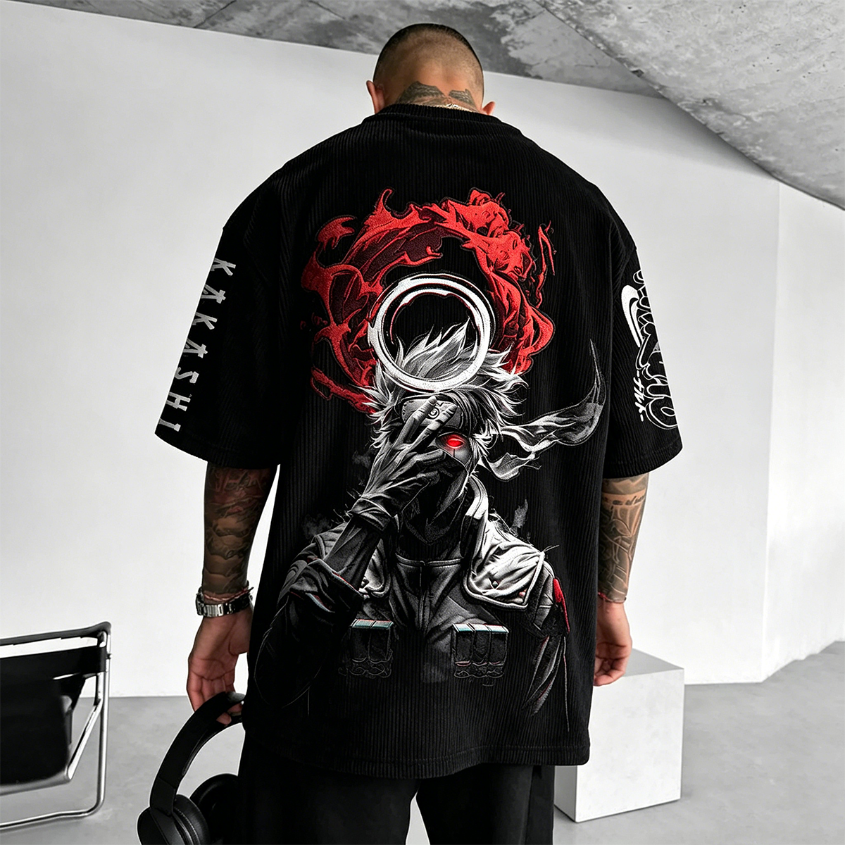 Naruto Vintage Corduroy T-Shirt