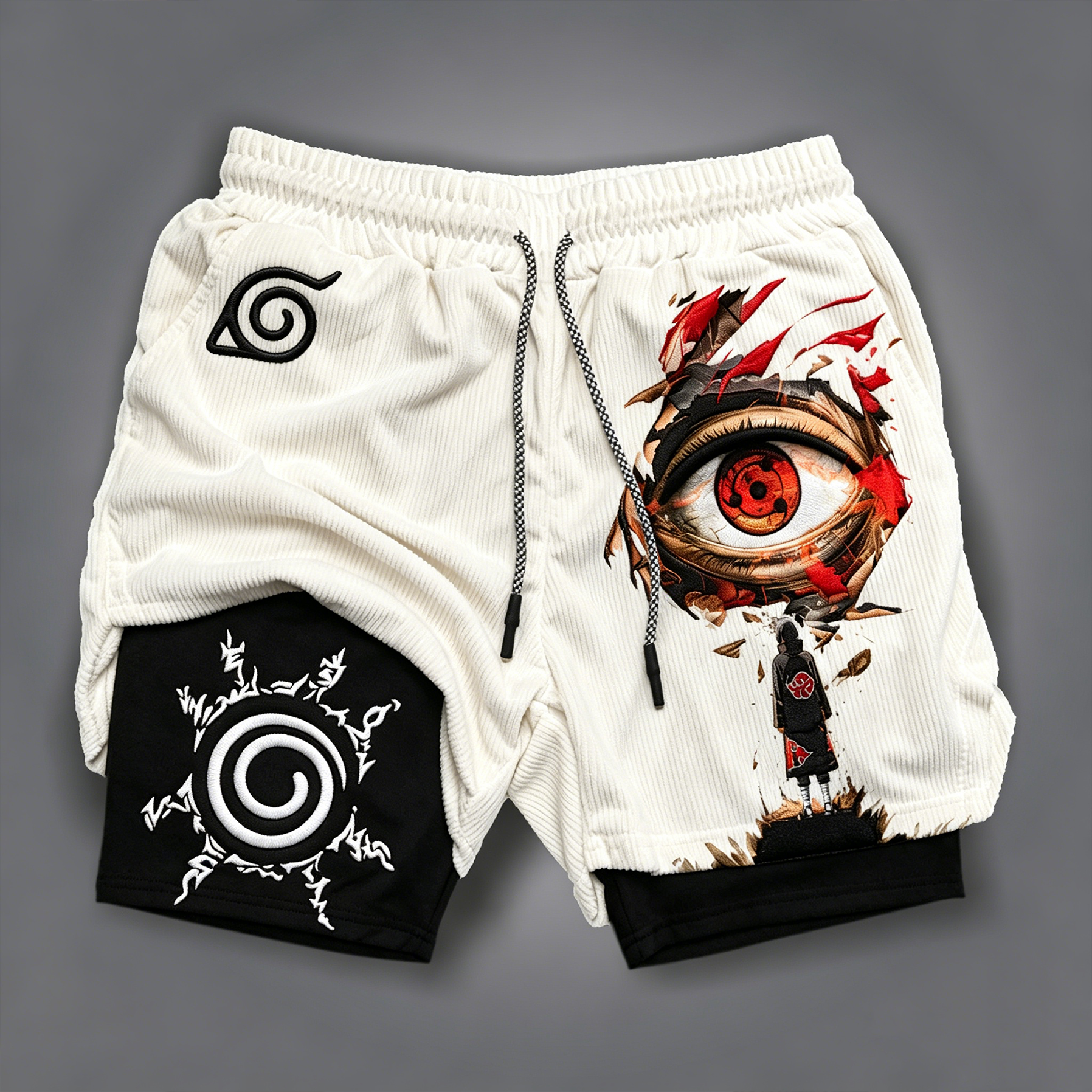 Naruto Corduroy Shorts