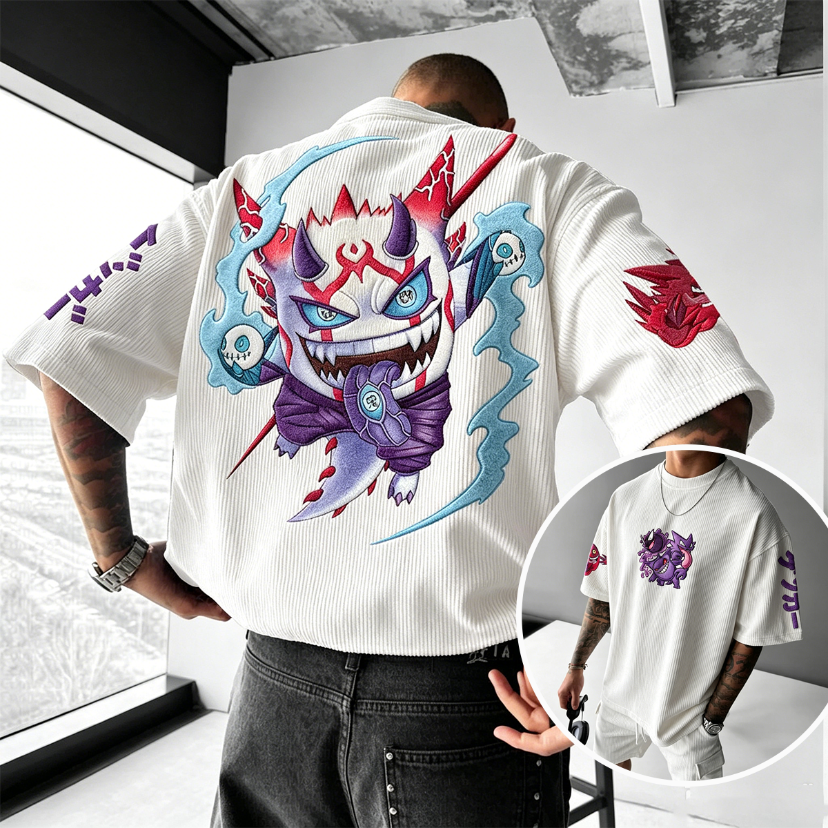 Pokémon Vintage Corduroy T-Shirt