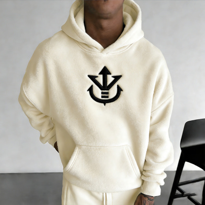 Dragon Ball Color Blocked Plush Hoodie