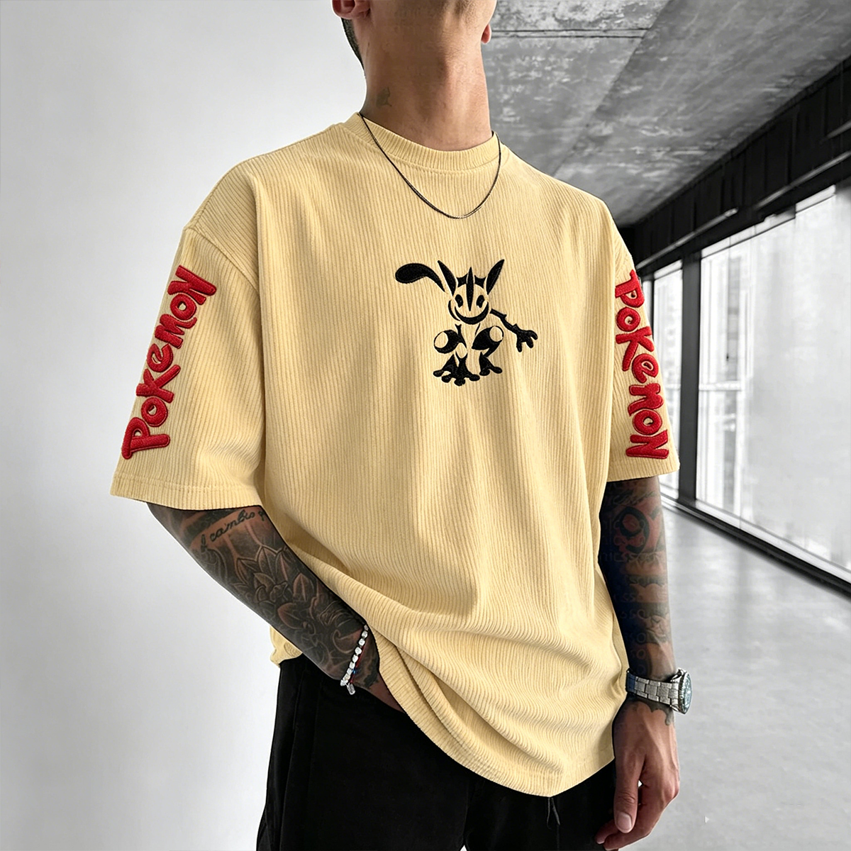 Pokémon Vintage Corduroy T-Shirt