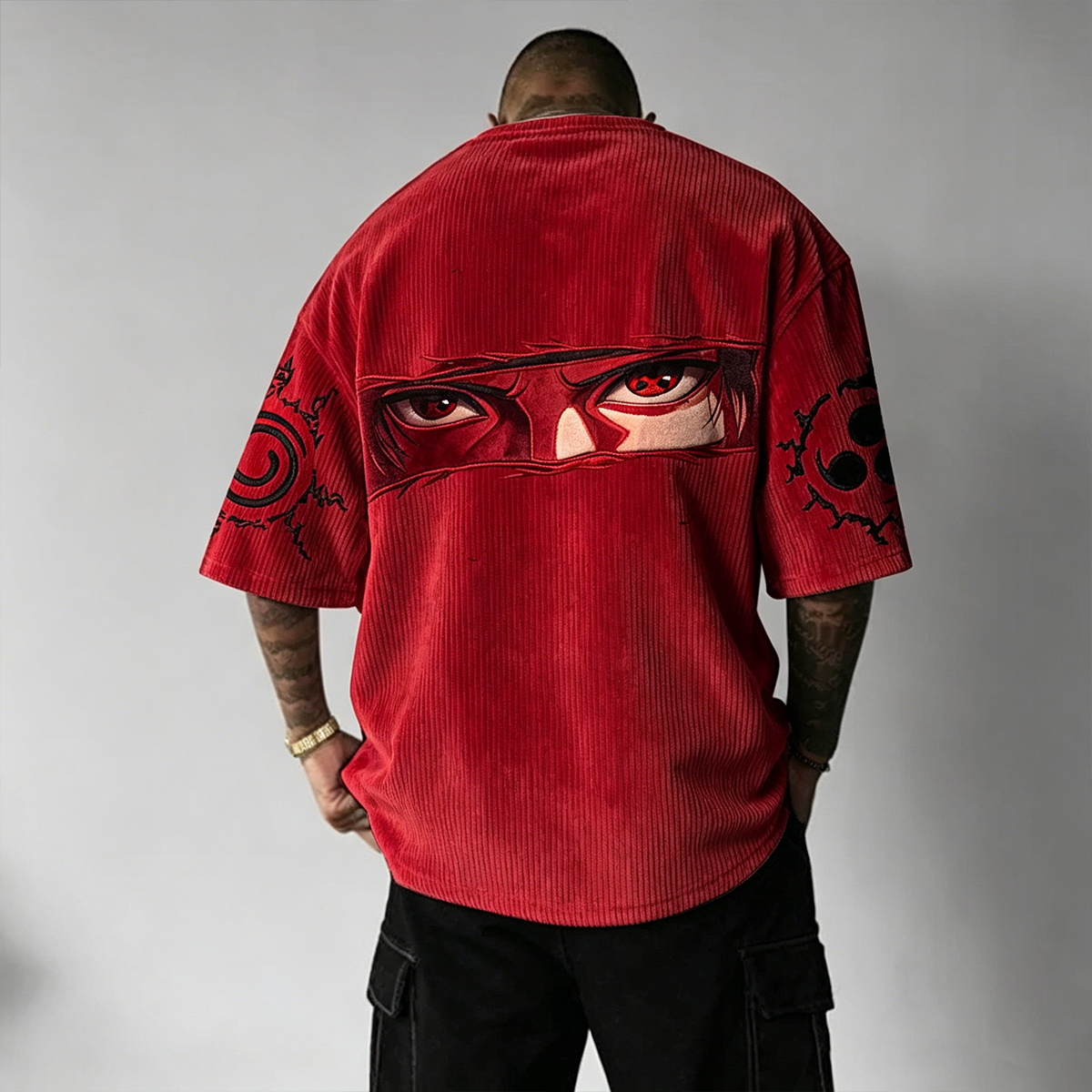 Naruto Vintage Corduroy T-Shirt