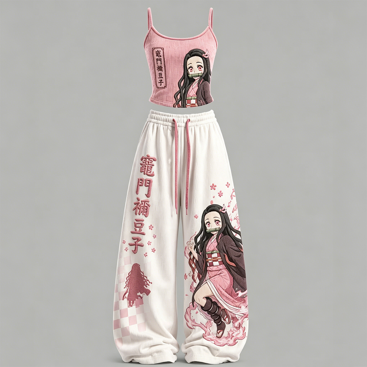 Women's Demon Slayer two-piece set