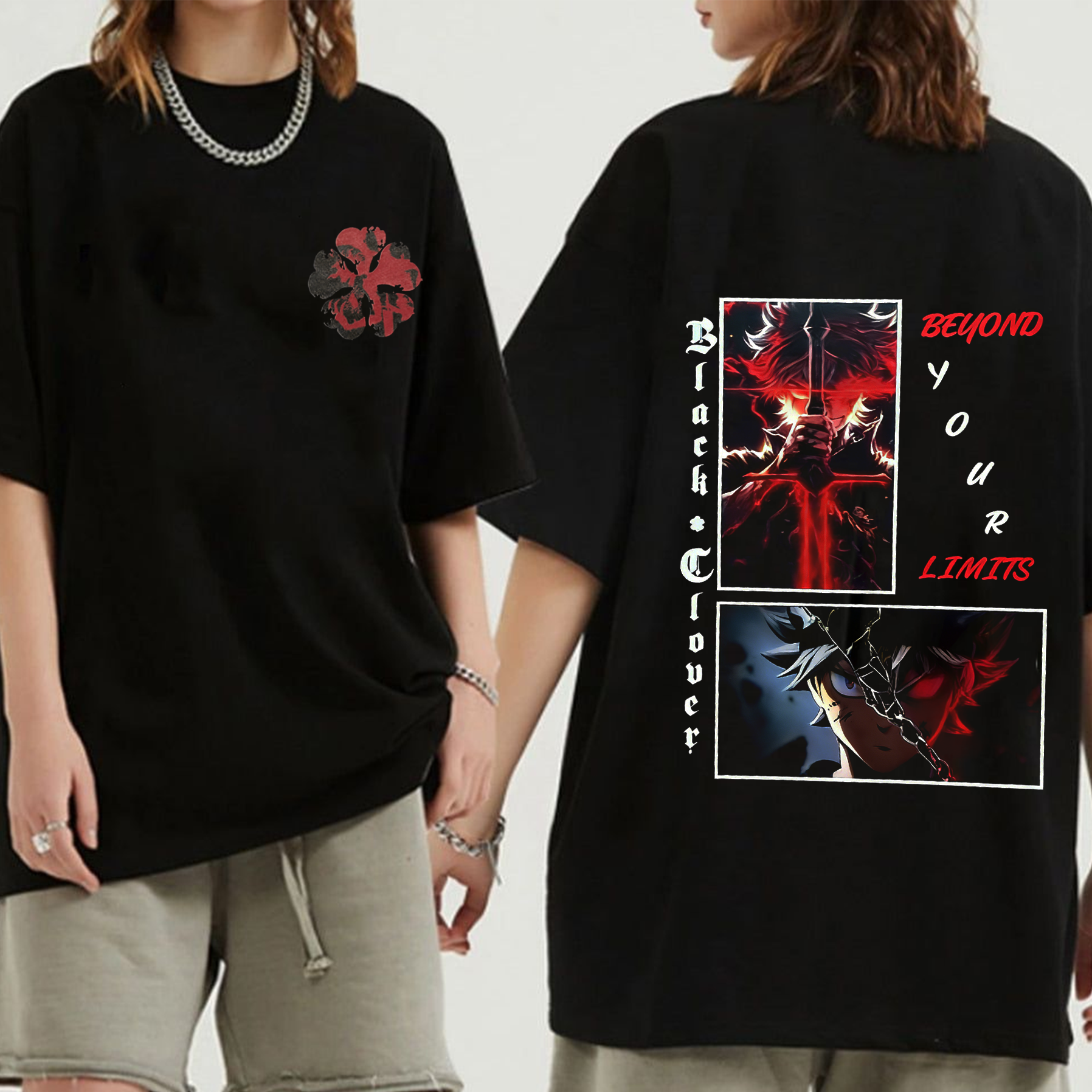 Black Clover Anime Unisex T-shirt