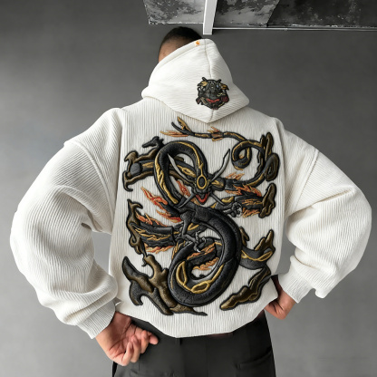 Pokémon  Color Blocked corduroy Hoodie