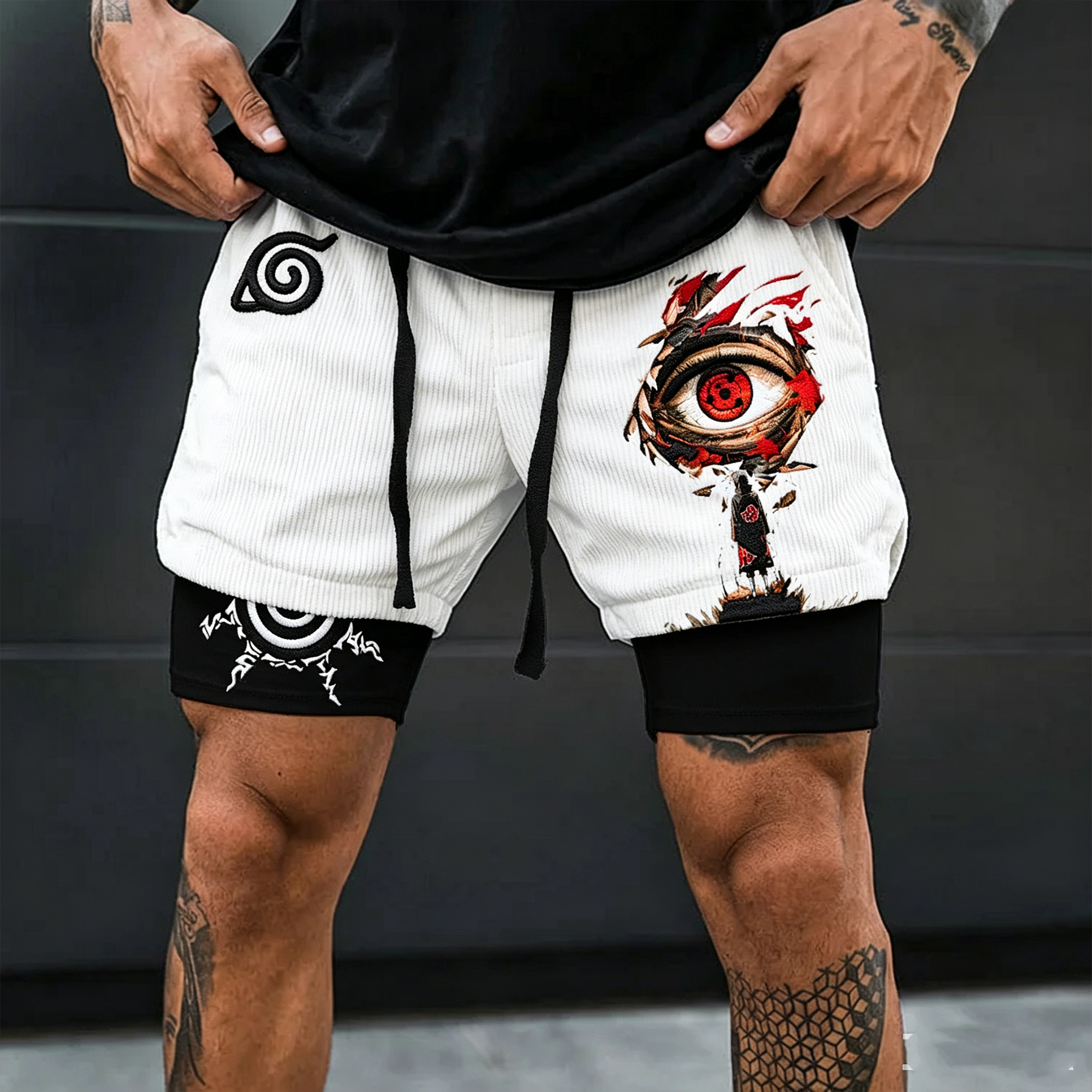 Naruto Corduroy Shorts