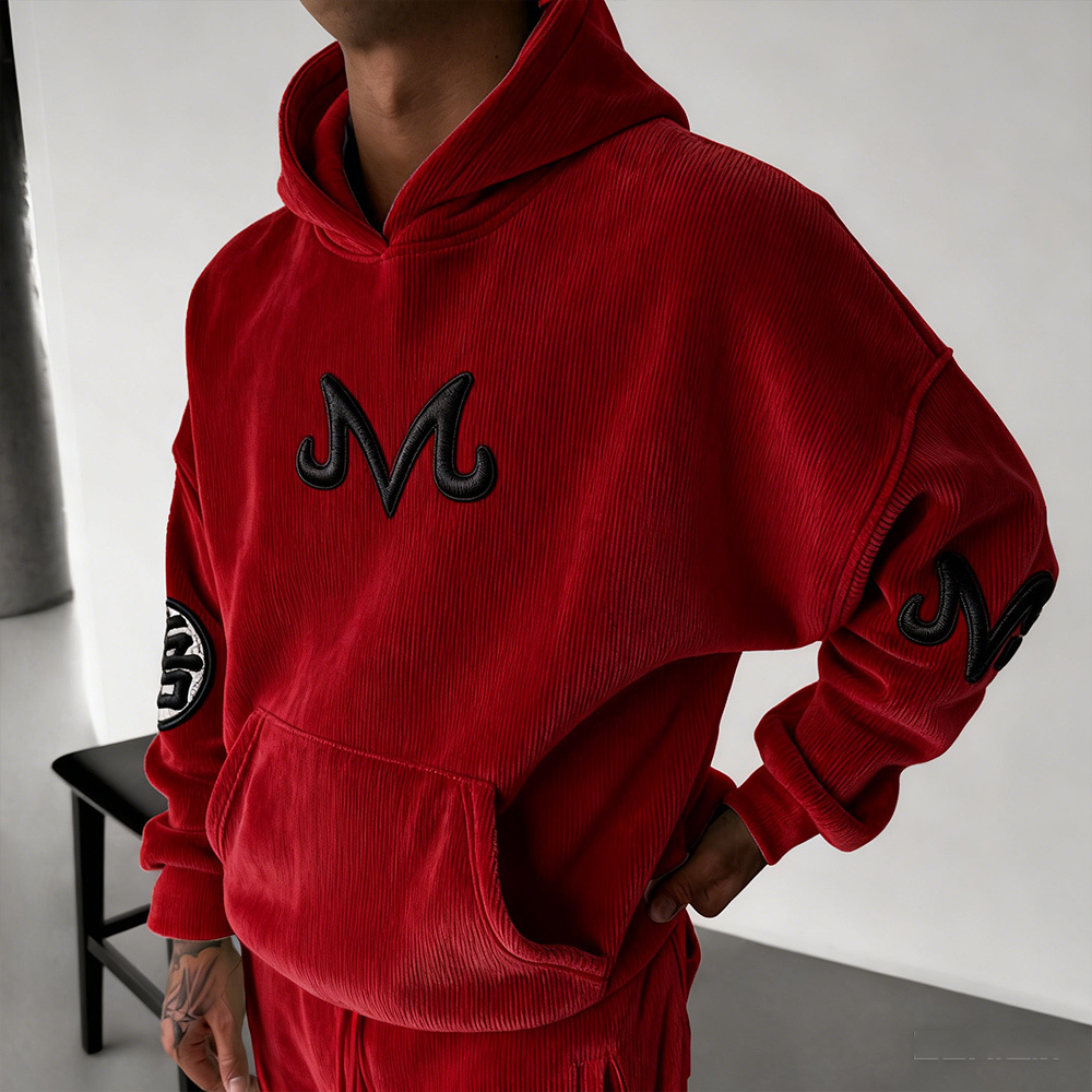 Dragon Ball Color Blocked Plush Hoodie