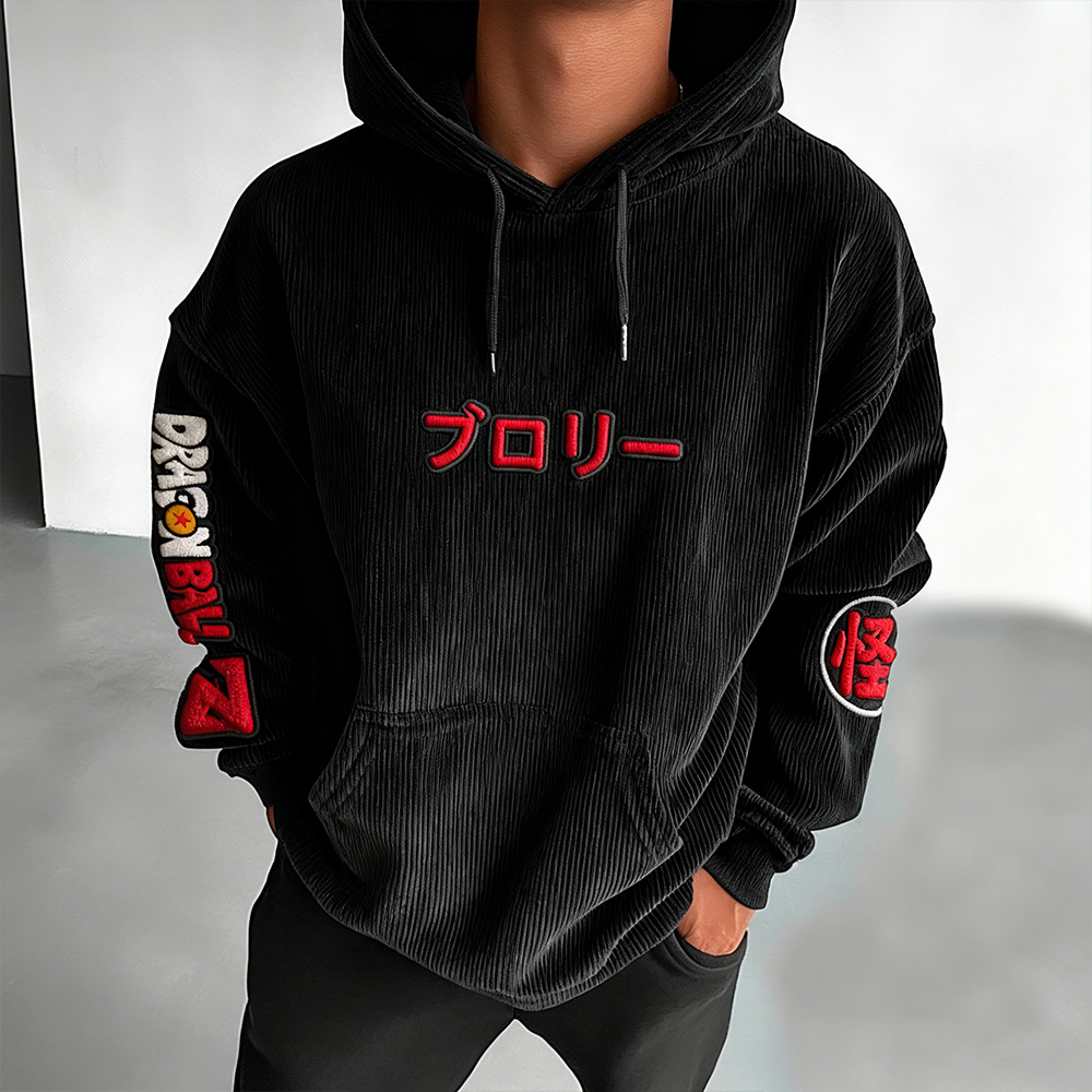 Dragon Ball Color Blocked Plush Hoodie