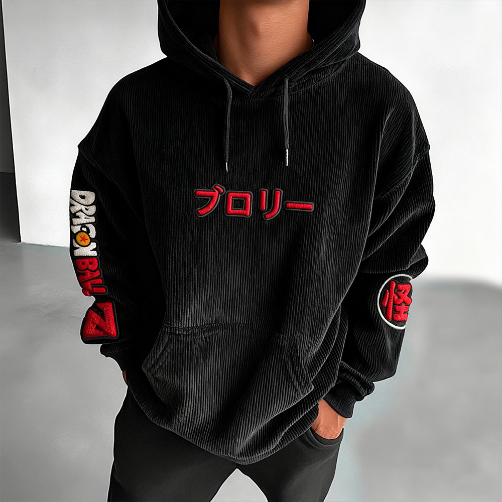 Dragon Ball Color Blocked Plush Hoodie