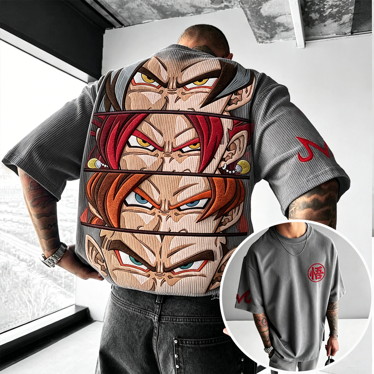 Dragon Ball  Vintage Corduroy T-Shirt