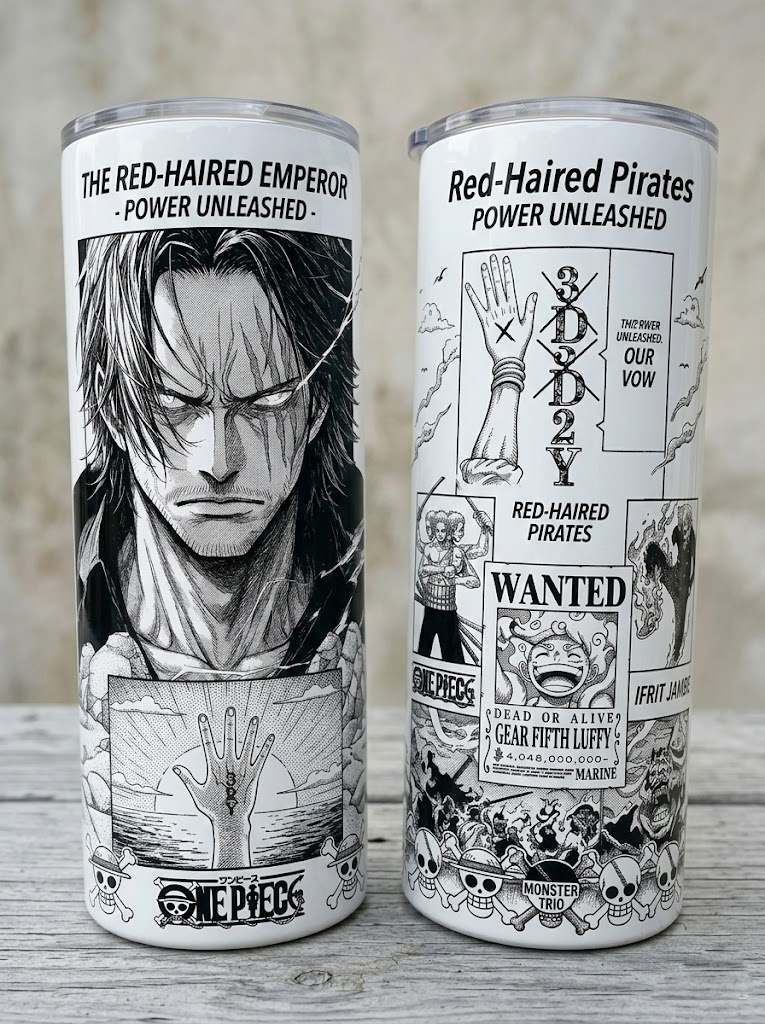 Manga Style Insulated Stainless Steel Cup