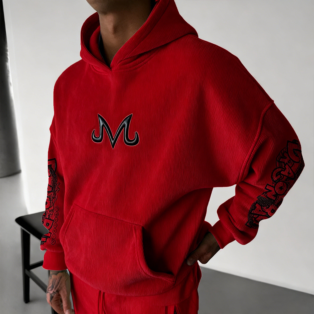 Dragon Ball Color Blocked Plush Hoodie