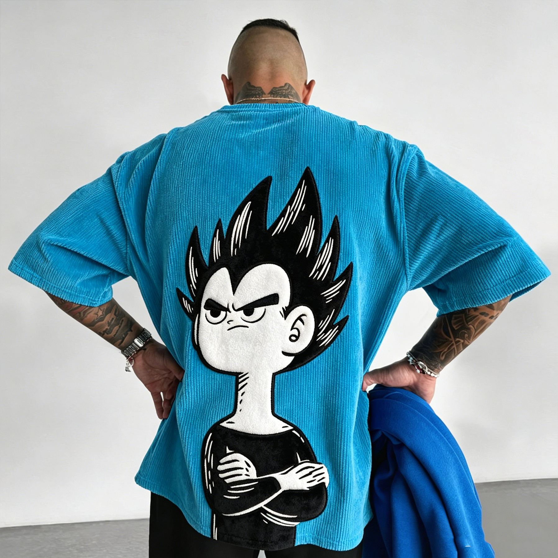 Dragon Ball Z Anime Vintage Corduroy T-Shirt