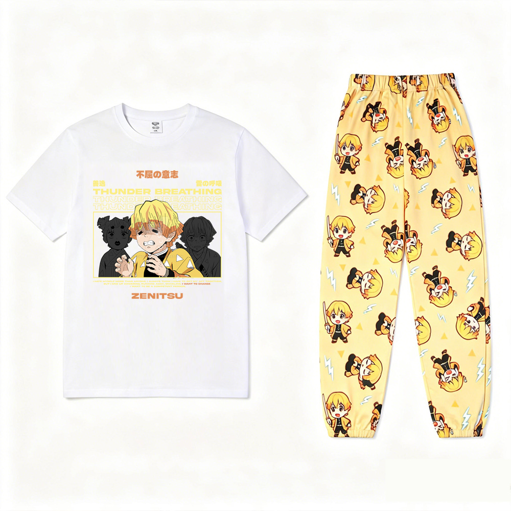 Demon Slayer: Zenitsu Agatsuma Pajamas