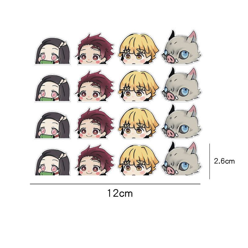 Demon Slayer Anime Car Stickers  Anime Car Stickers