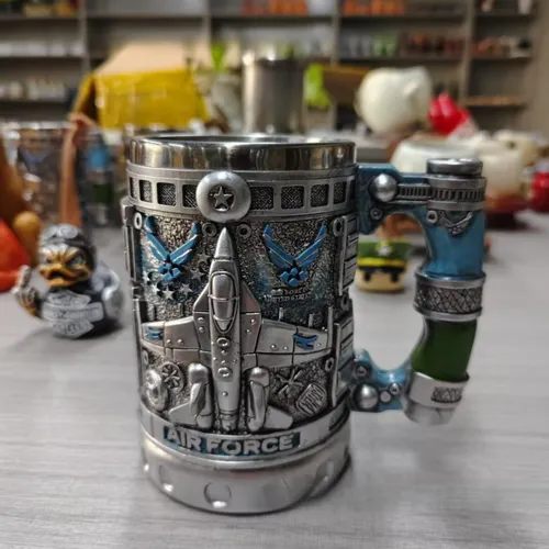 Air Force aircraft Military 3D Resin Coffee Mug