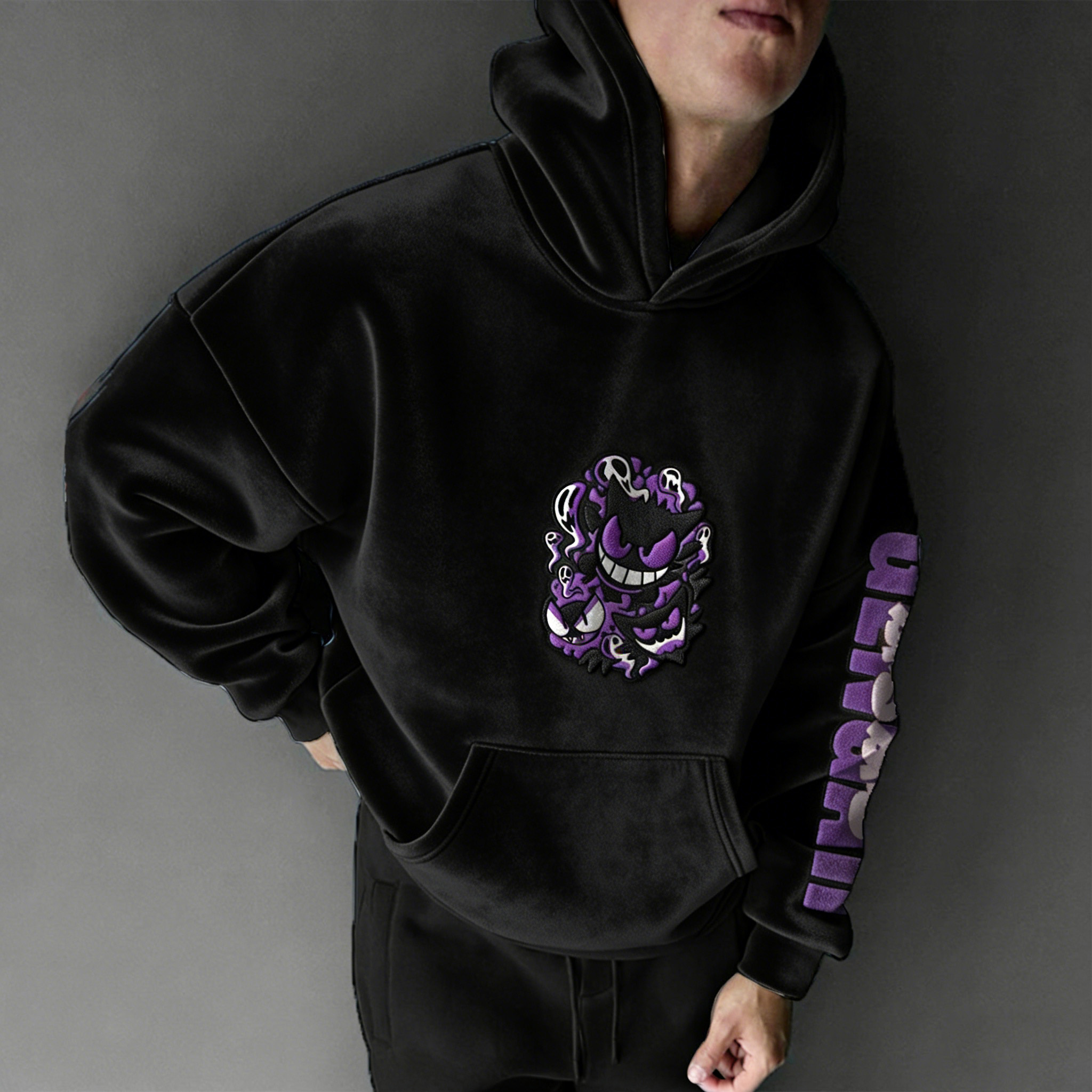 [Copy]Pokémon Color Blocked Plush Hoodie