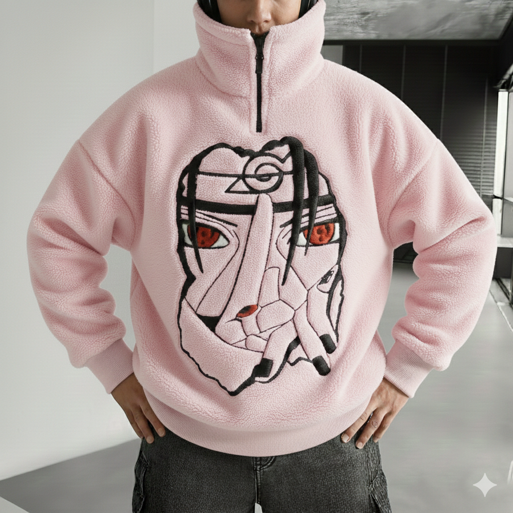 Uchiha Itachi Zip Up Hoodie