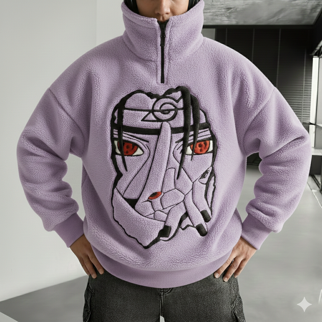 Uchiha Itachi Zip Up Hoodie