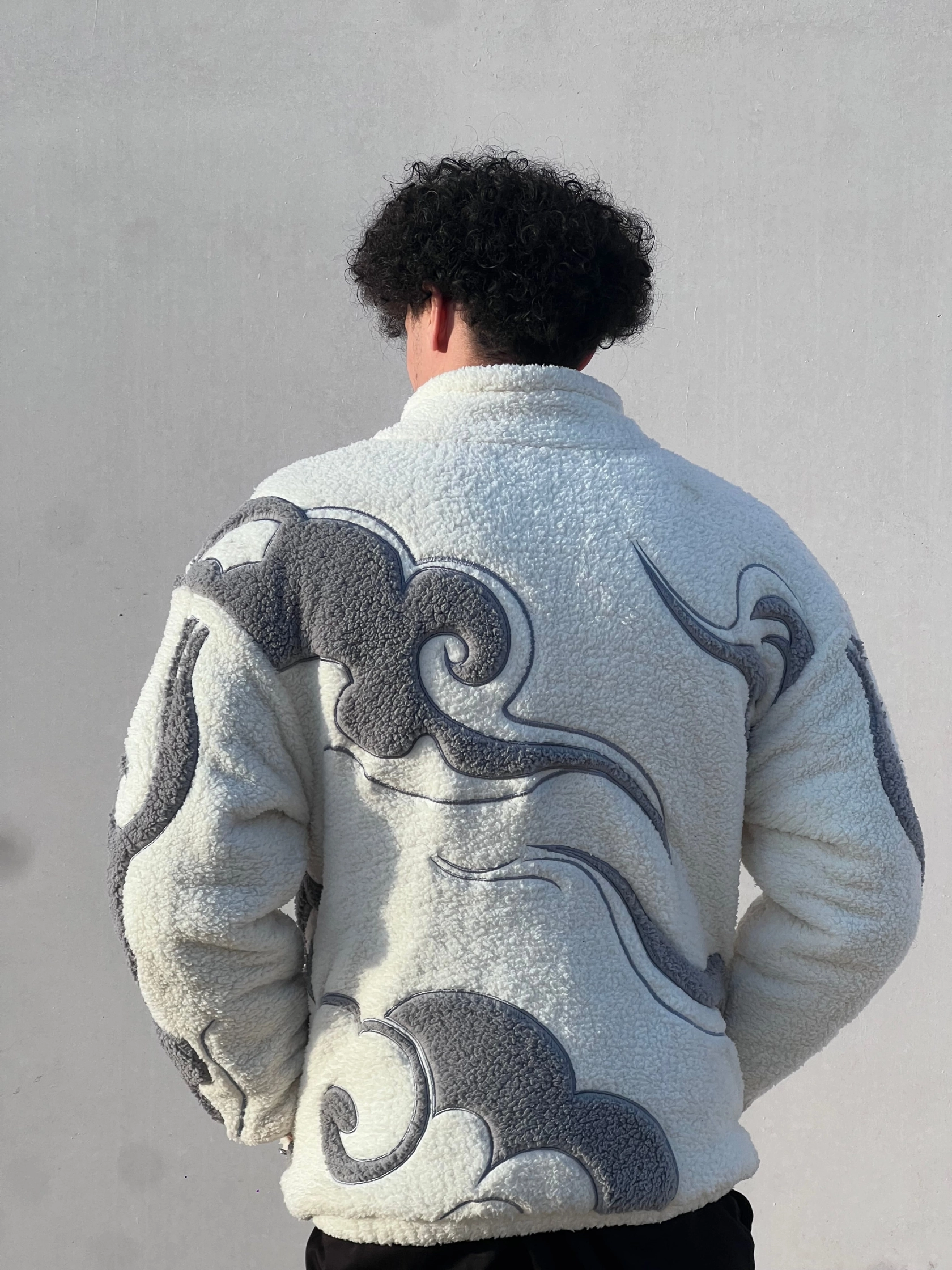 Luffy Gear 5 Sherpa Fleece Jacket