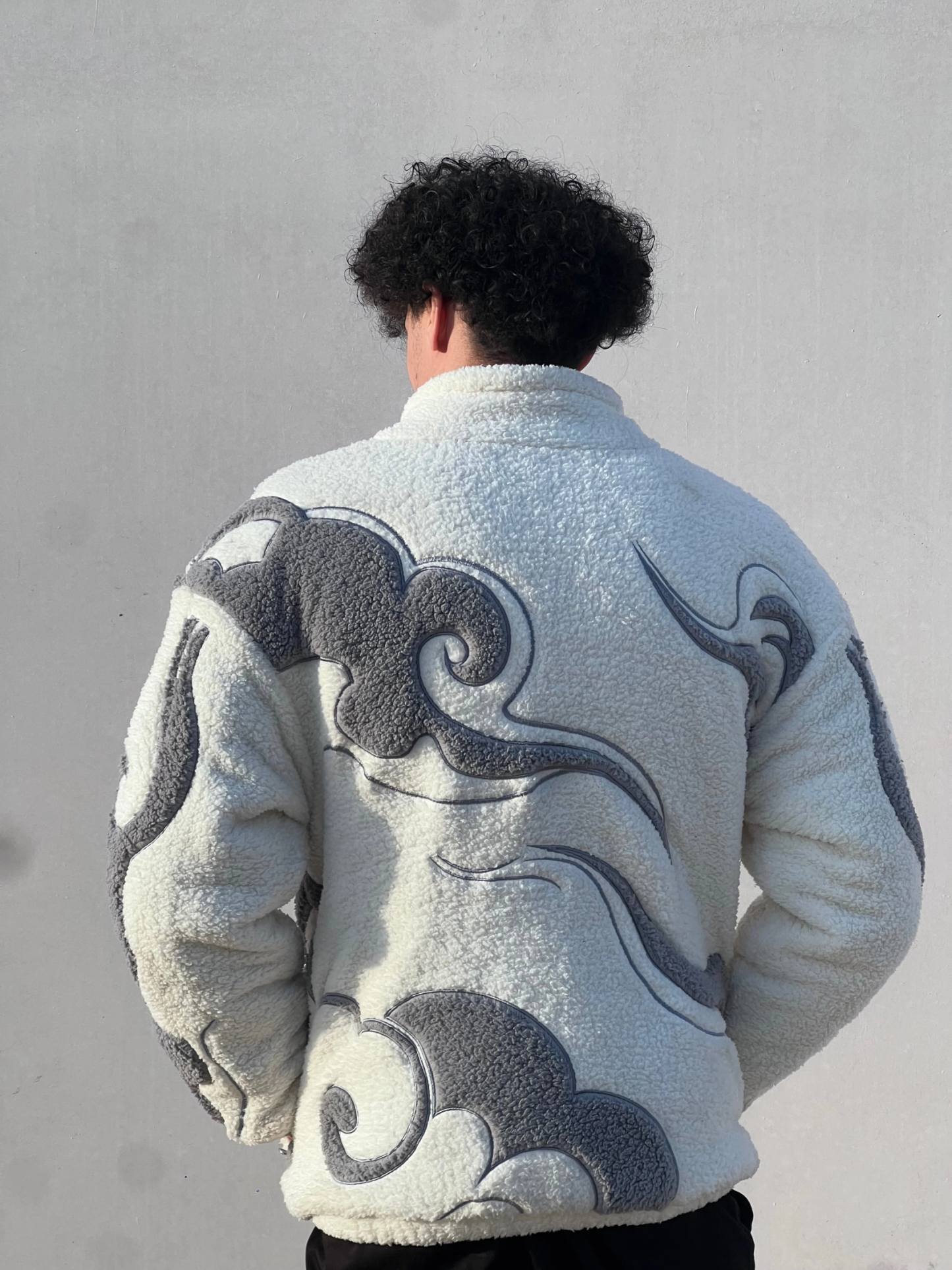 Luffy Gear 5 Sherpa Fleece Jacket