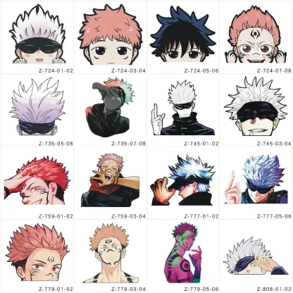 Jujutsu Kaisen Anime Car Stickers