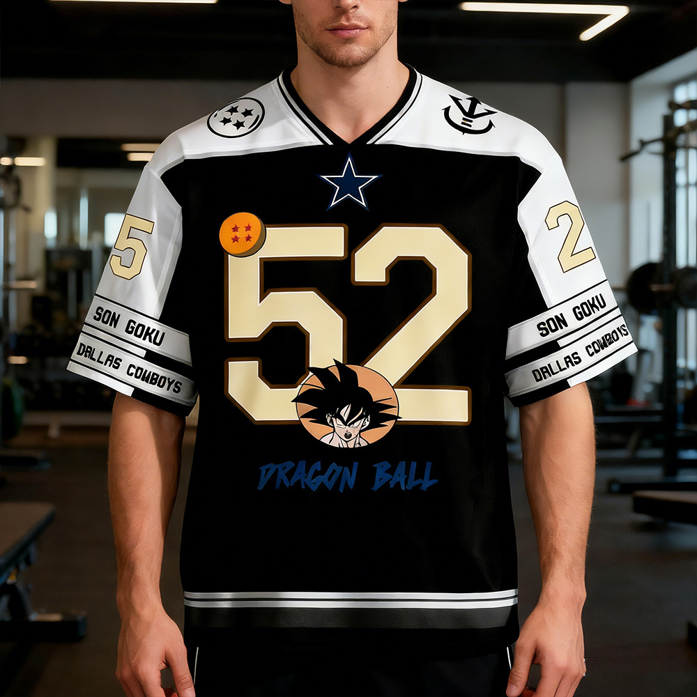 Unisex Anime Retro Mesh Sports Jersey T-Shirt