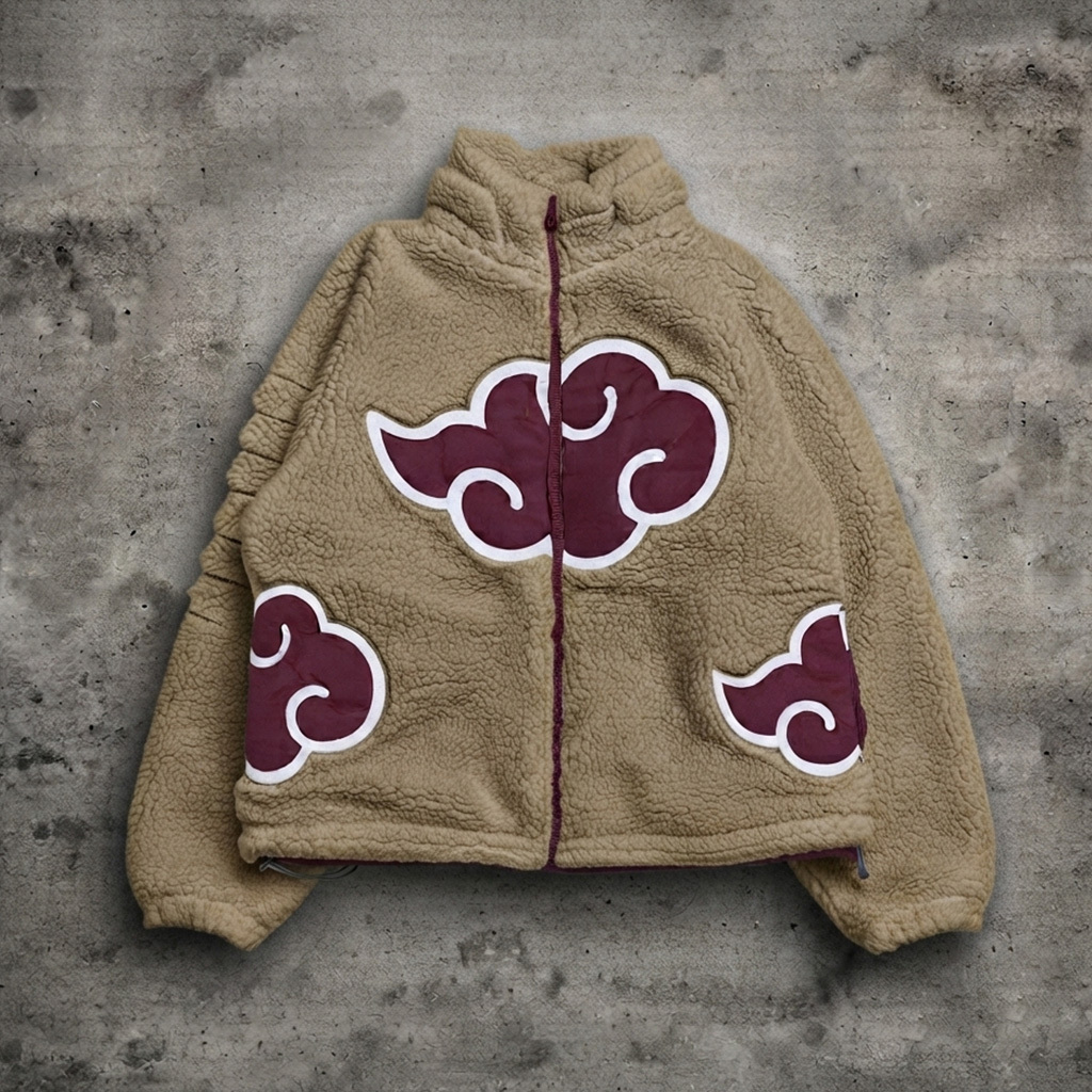 Naruto Sherpa Fleece Jacket