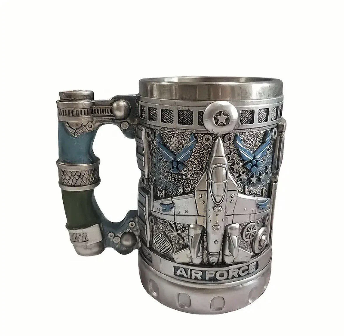 Air Force aircraft Military 3D Resin Coffee Mug