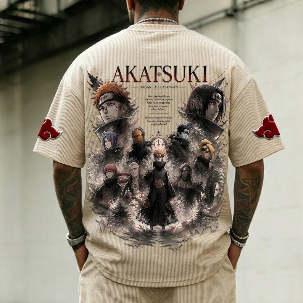 Naruto Vintage Corduroy T-Shirt