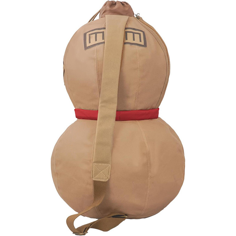 Naruto Gaara cosplay gourd-shaped bag, anime backpack, gym bag, anime fitness bag