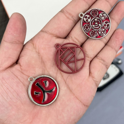 Naruto Naruto Uzumaki Sasuke Uchiha Anime Jewelry Gift Set, Ninja Kunai Headband Sharingan Pendant Collection Box