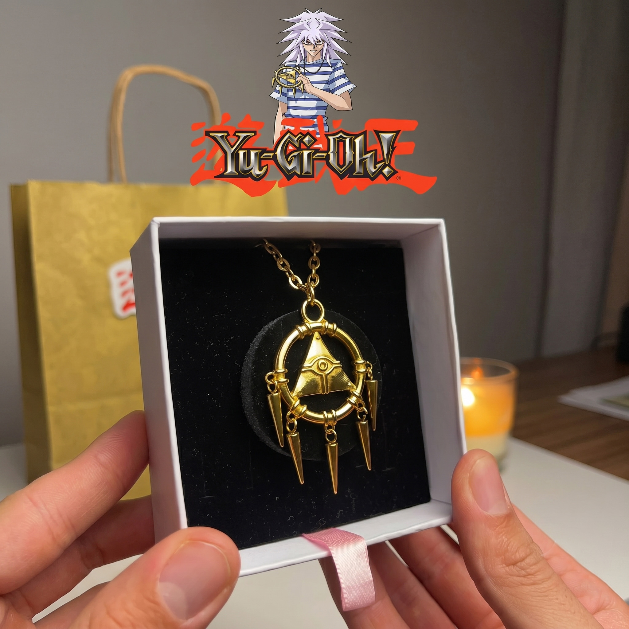 "Millennium Ring" necklace