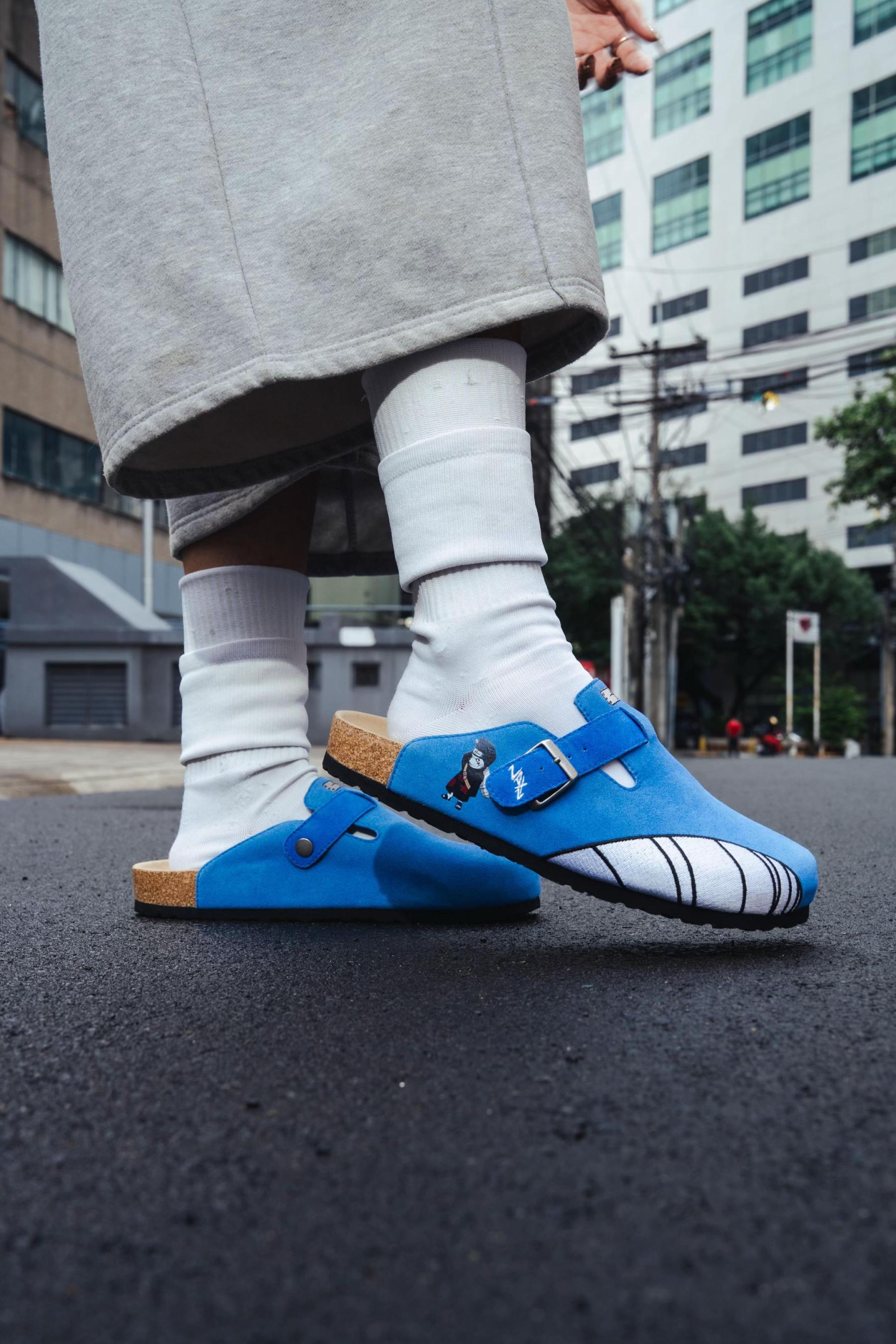 NARUTO X NEPTUN!  Clogs Anime Unisex  Crewneck Sweatshirt