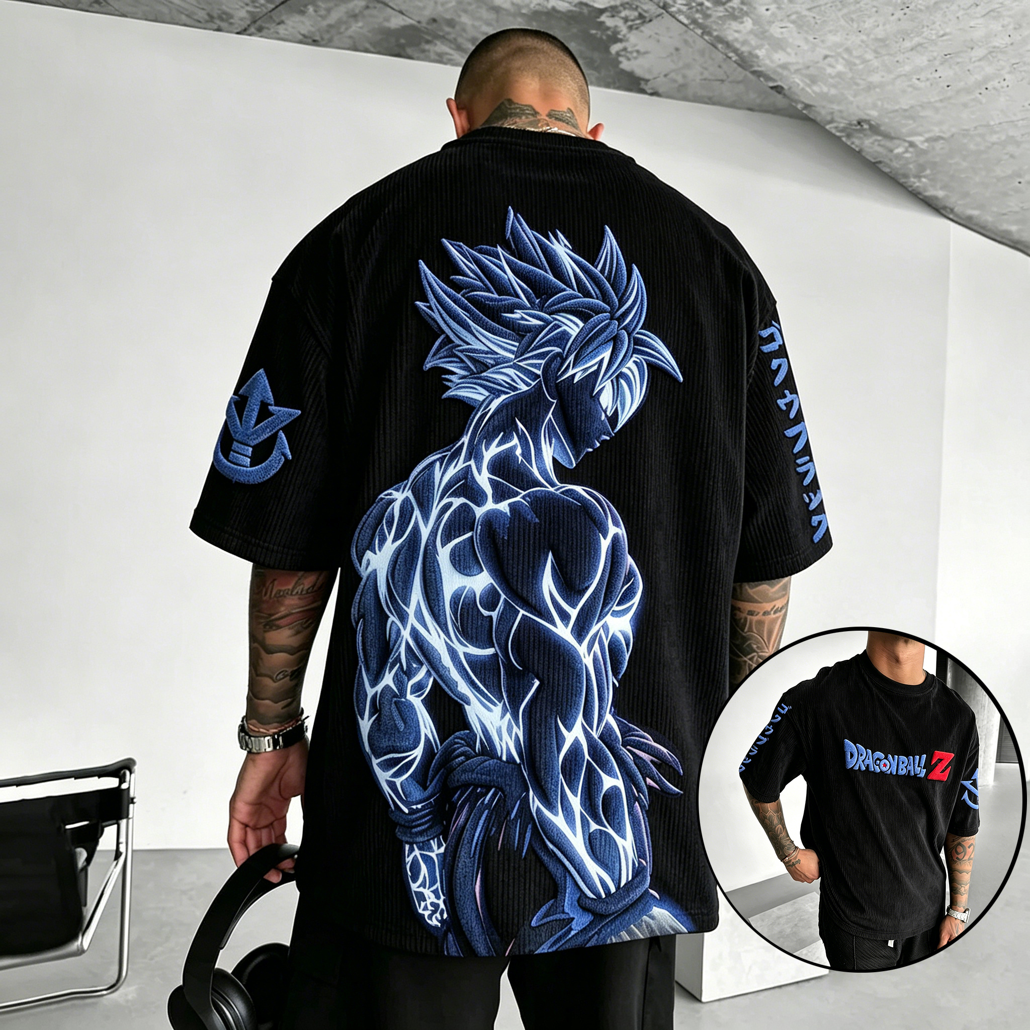 Dragon Ball Vintage Corduroy T-Shirt