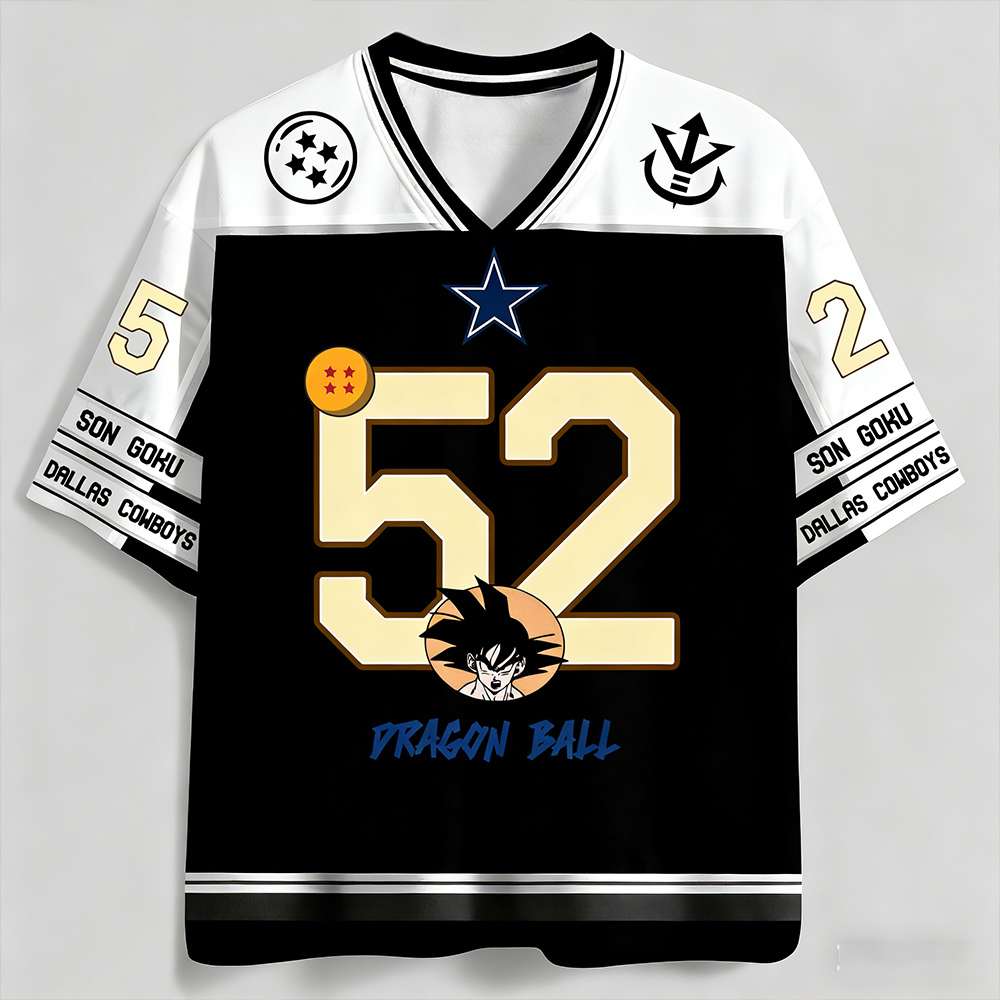 Unisex Anime Retro Mesh Sports Jersey T-Shirt