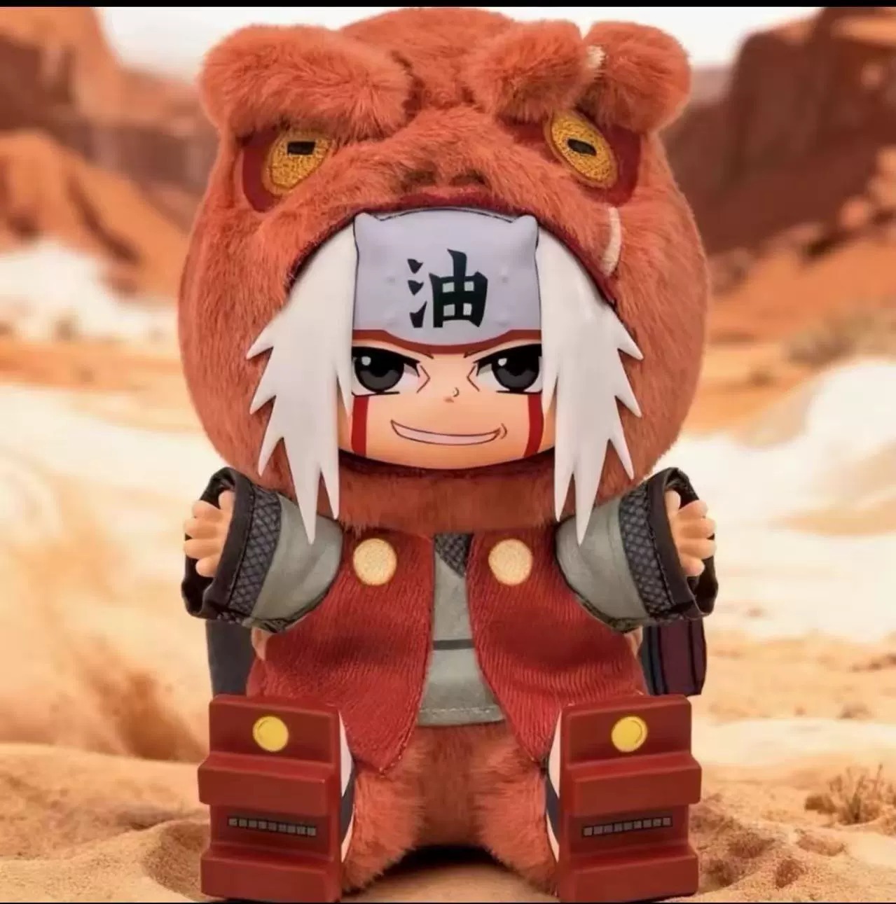 Naruto Shippuden Generation 2 Cross-border Bestselling Blind Box/Blind Bag Keychain, Cute Animal Party Sitting Series Figurines/Dolls/Pendants