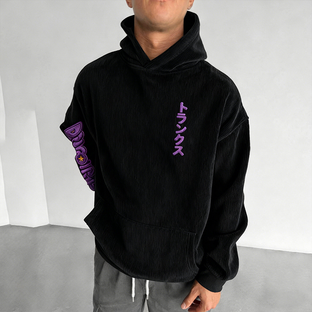 Dragon Ball Color Blocked Plush Hoodie