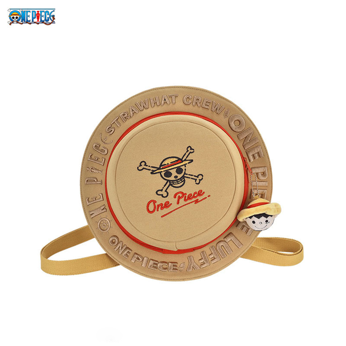 One Piece Luffy Straw Hat Backpack