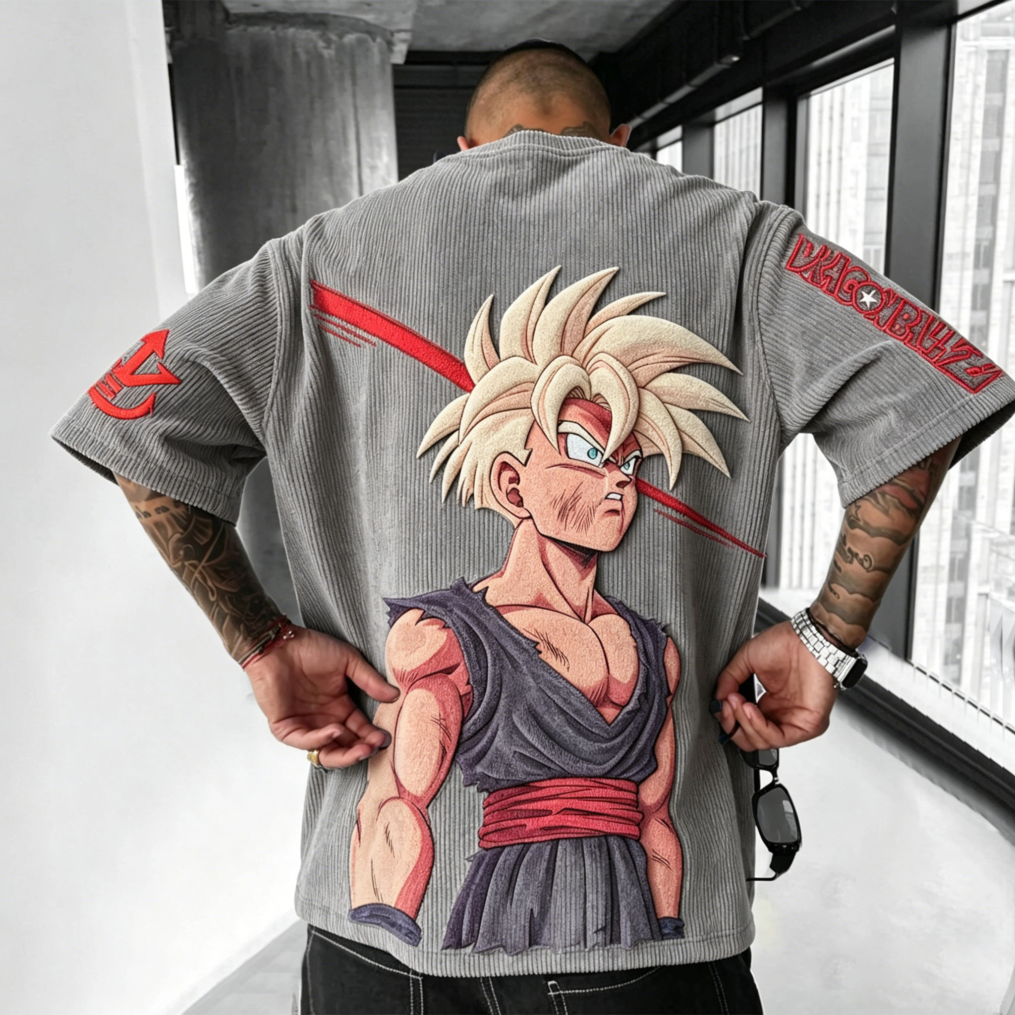Dragon Ball Vintage Corduroy T-Shirt