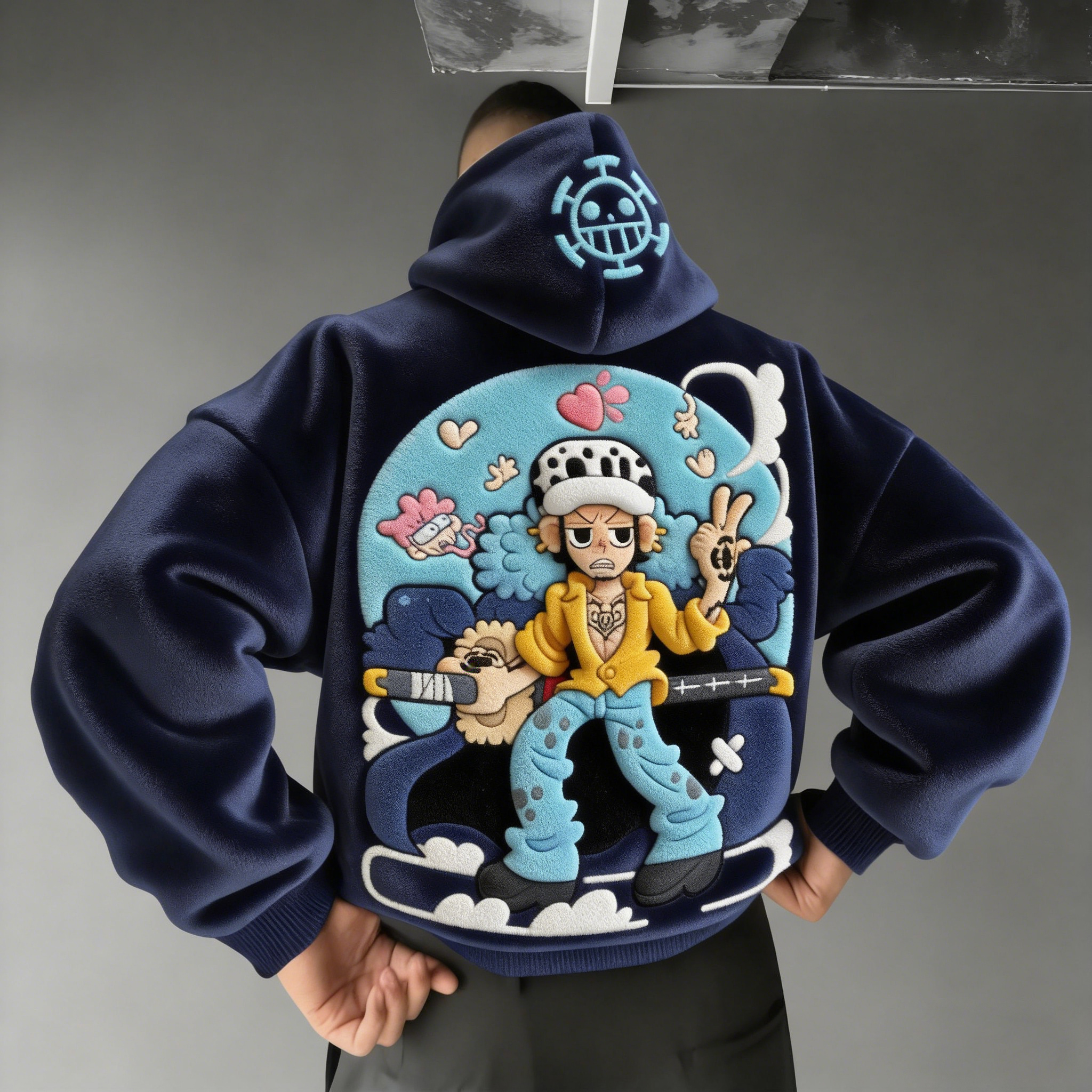 Unisex ONE PIECE Sherpa Hoodie