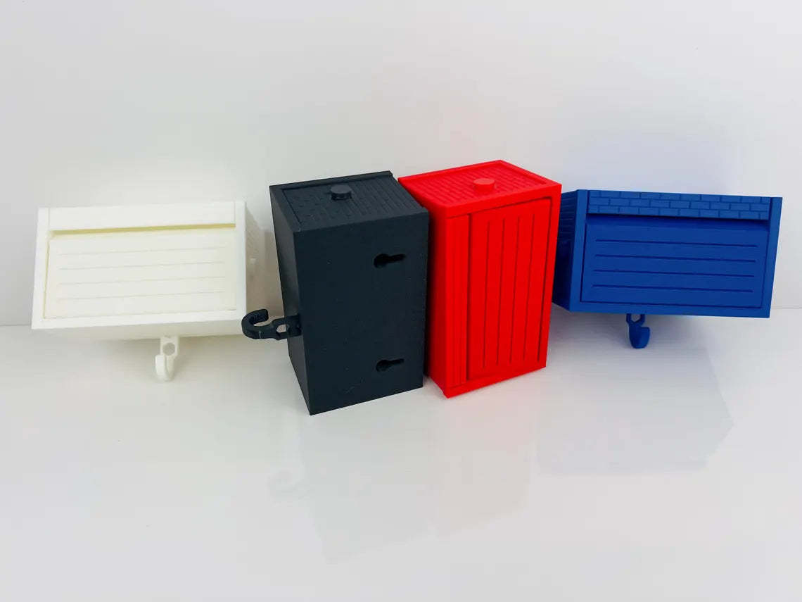 Mini Garage Keychain-Wall Mount Display - Gift for Car Enthusiasts