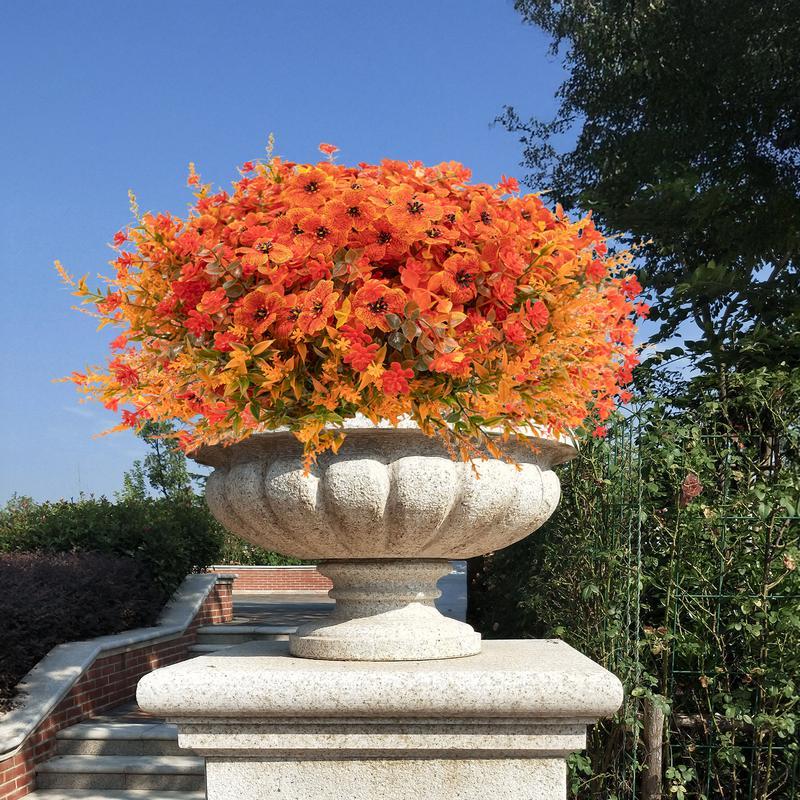 💖LAST DAY 49% OFF🍁Fall Artificial Flowers for Outdoors