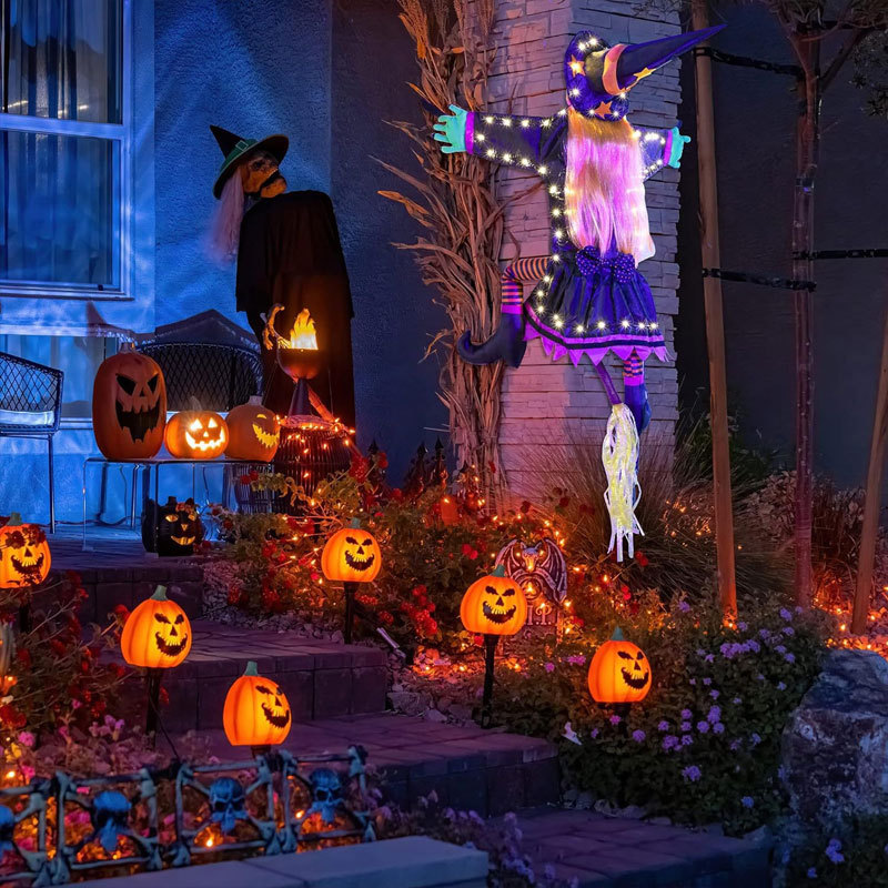 Luminous Witch Halloween Decorations