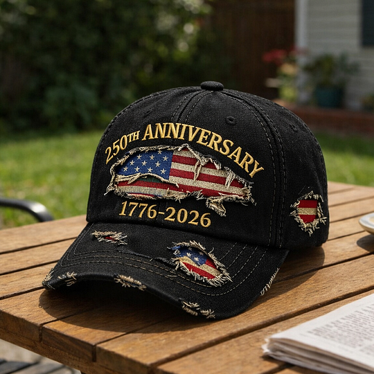 🏆Flash Sale 60% OFF -  US 250th Anniversary Printed Casual Hat