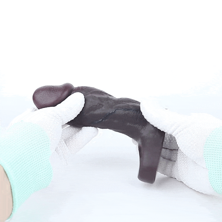 Realistic Hollow Strap-On Dildo Sleeve – Soft Silicone Wearable Extender for Couples