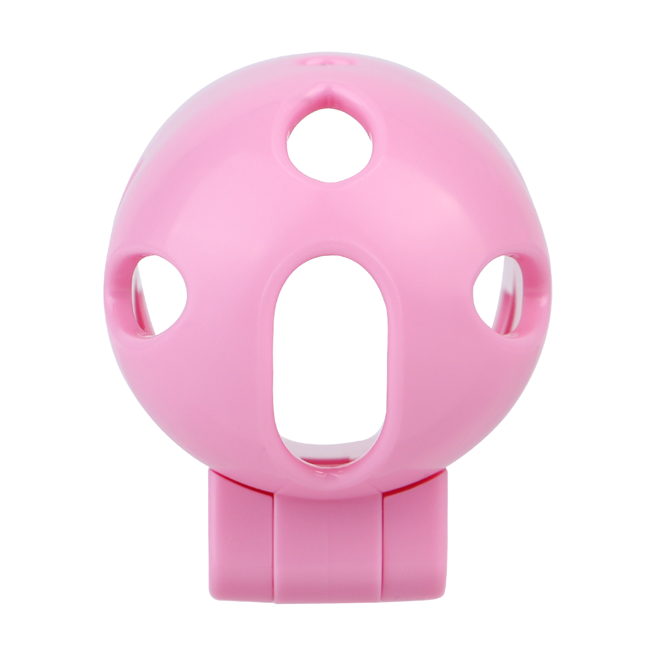 Missile Head Resin Chastity Lock – No Clasp, Futuristic Design